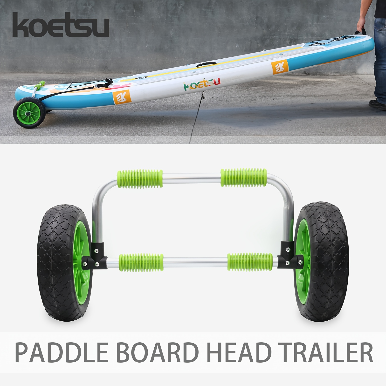 KOETSU Paddle Board Transport  - Fishing Kayak Cart ulasan dan harga