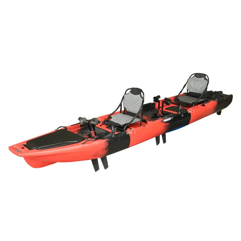 Hot Sale 14FT 2-Person Double  - Fishing Kayak Sit In ulasan dan harga