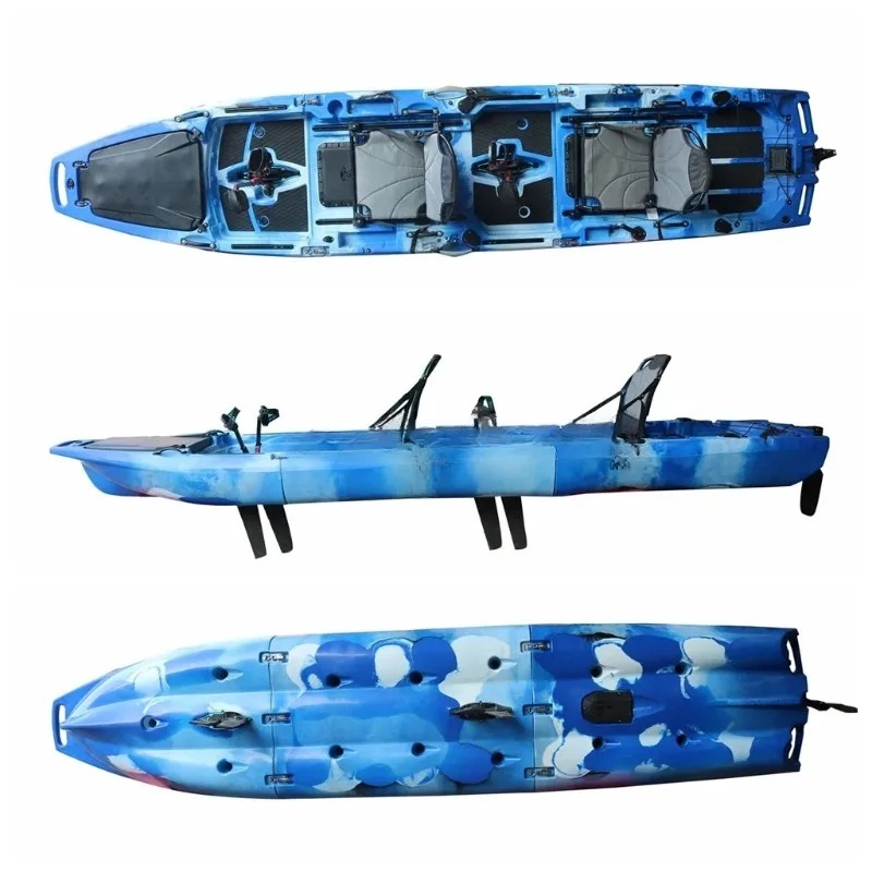 2-Seater Sit-on-Top Modular Pe - Fishing Kayak Sit In ulasan dan harga