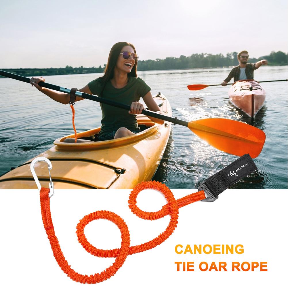 5-1PCS Elastic Kayak Canoe Pad - Fishing Kayak Paddle Leash ulasan dan harga