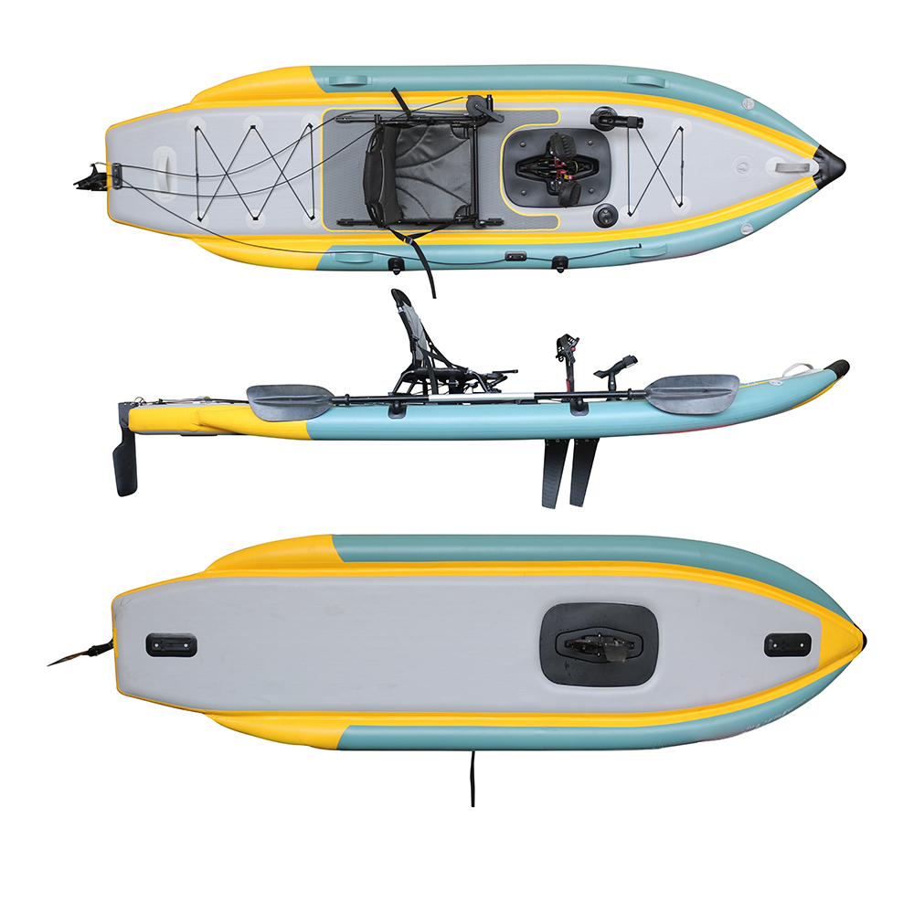 Pedal Propulsion Foldable Infl - Fishing Kayak Sit On Top ulasan dan harga