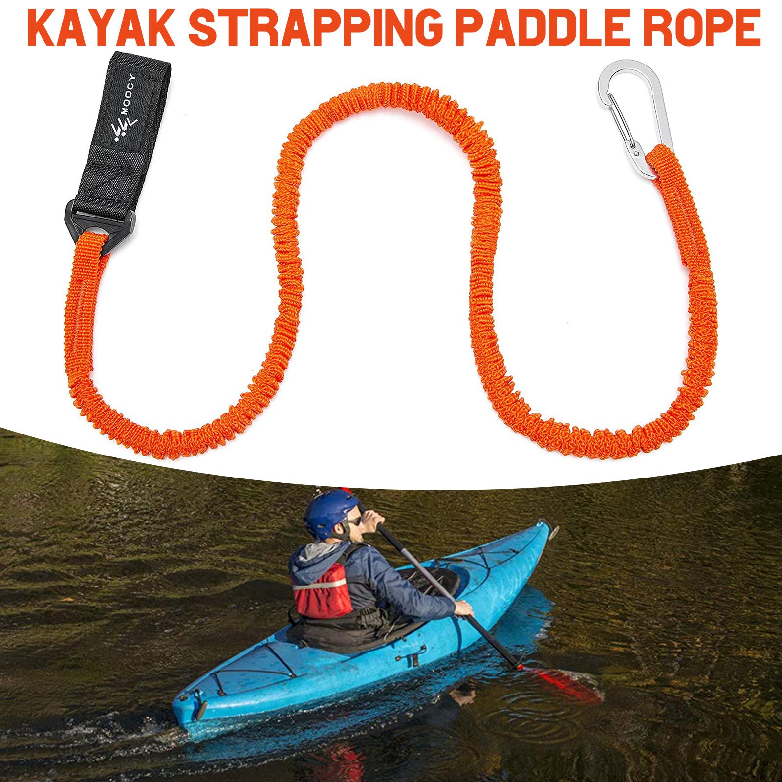 Adjustable Elastic Kayak Paddl - Fishing Kayak Paddle Leash ulasan dan harga