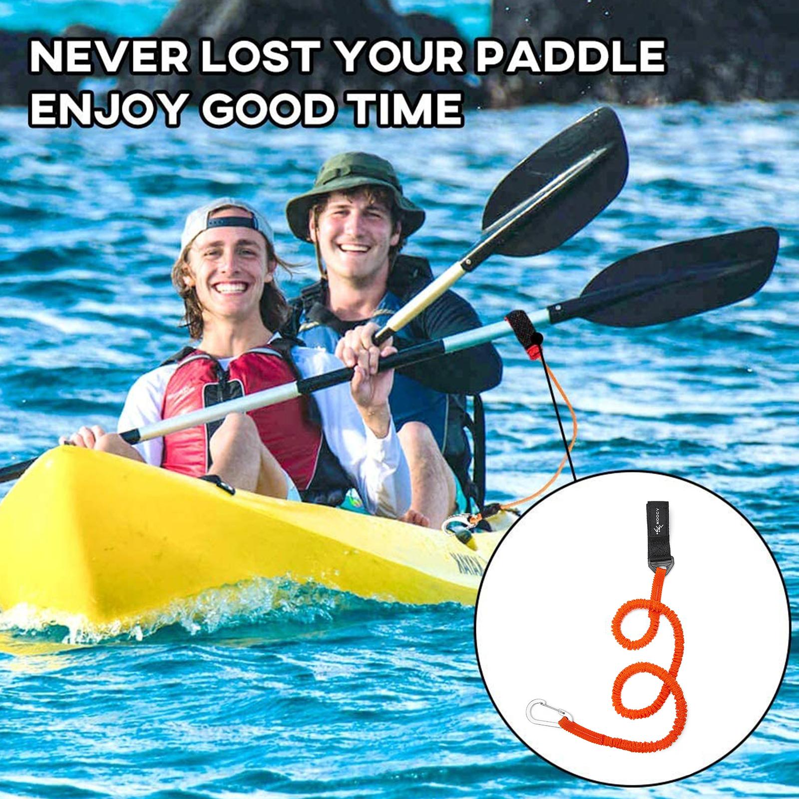 Adjustable Elastic Kayak Paddl - Fishing Kayak Paddle Leash ulasan dan harga