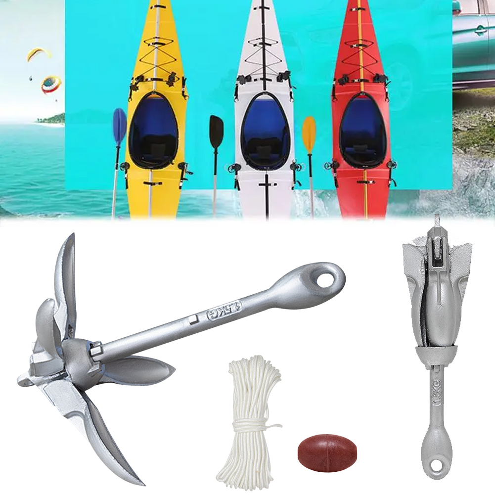 0.7/1.5KG Kayak Anchor Folding - Fishing Kayak Anchor ulasan dan harga