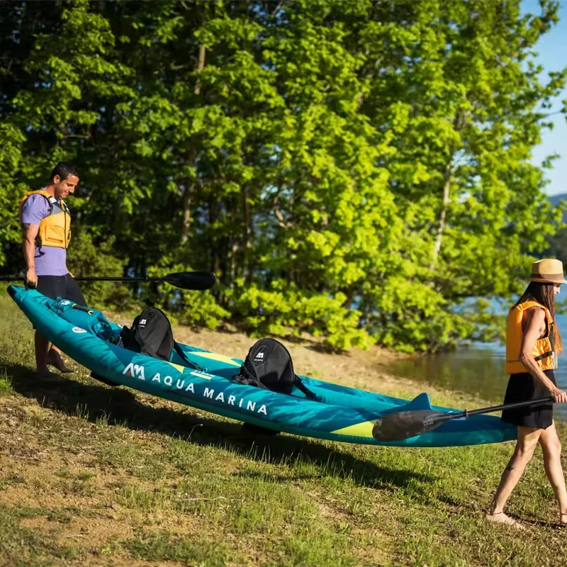 Canoe Kayak Inflatable Boat 1- - Fishing Kayak Seat ulasan dan harga